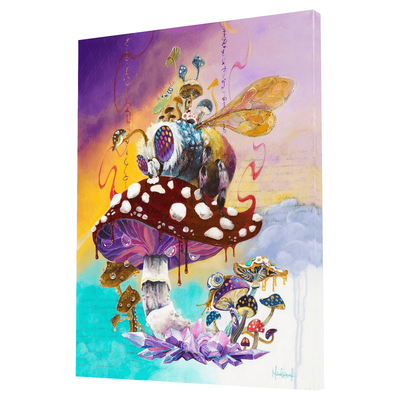 Galactic Forager Prints Limited Edition Canvas Wrap