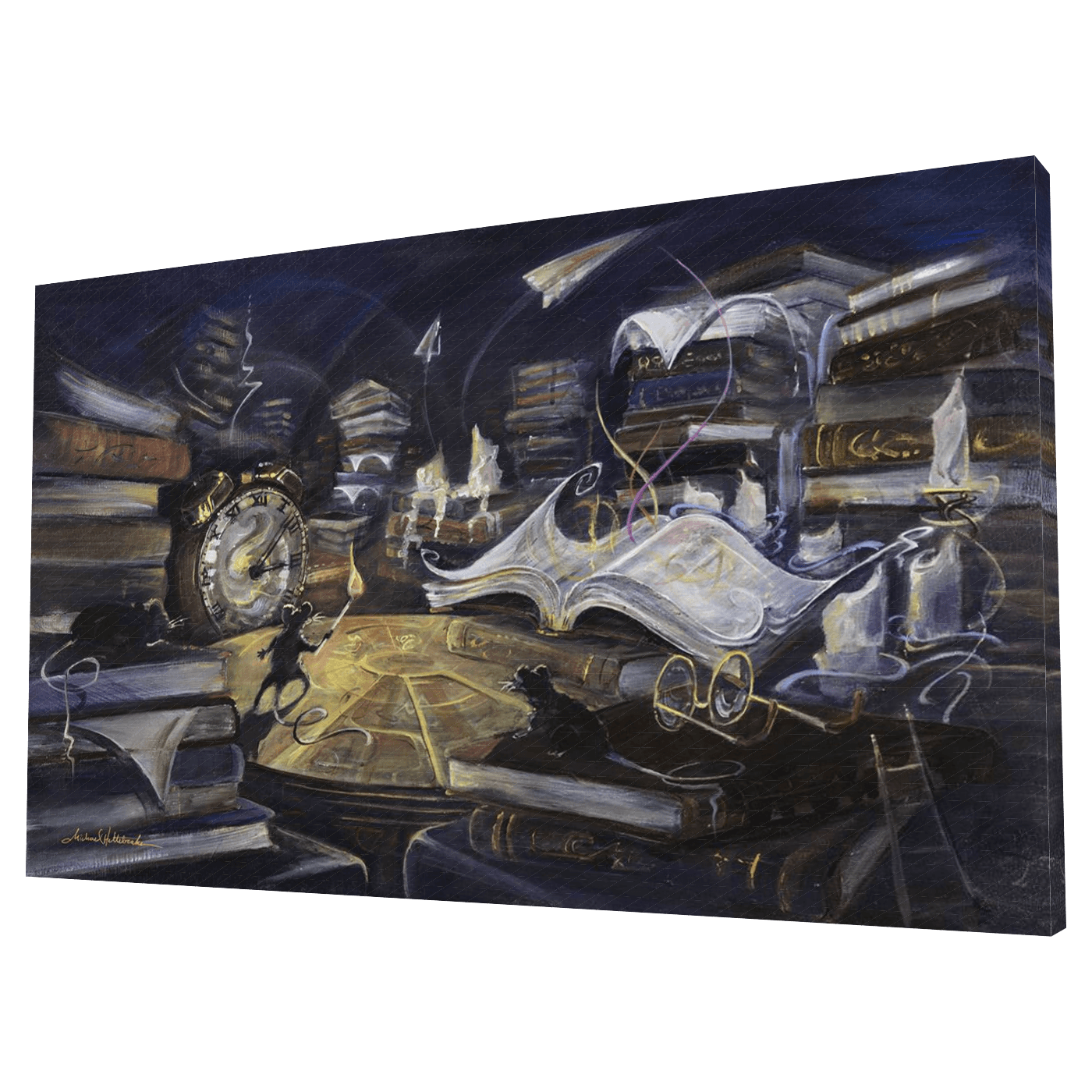 Secrets of Night Limited Edition Canvas Wrap