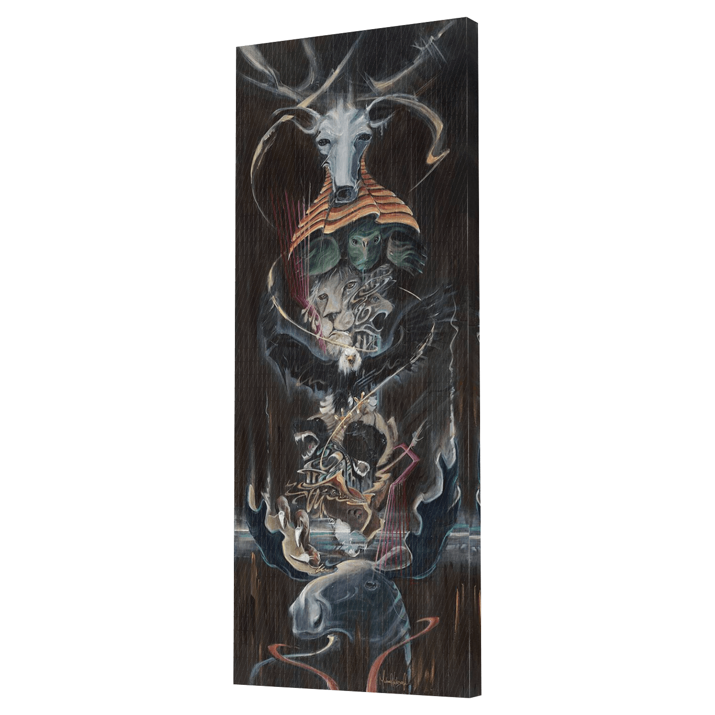 Totem Limited Edition Canvas Wrap
